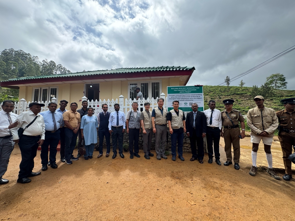 ADRA Sri Lanka Opens Renovated Primary School in Nuwara Eliya with Support from ADRA Korea